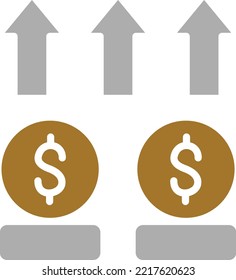 Vector Design Growth Icon Style