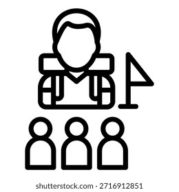 Estilo de icono guiado de diseño de Vector