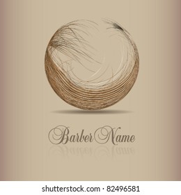 vector design for hair logo