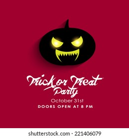 Vector Design for Halloween Festival.