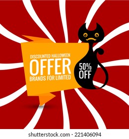 Vector Design for Halloween Festival.