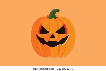 vector design , halloween , hallowwen pumpkin , illustration