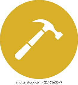 Vector Design Hammer Icon Style