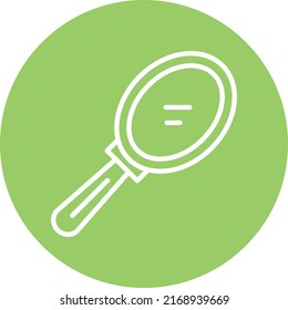 Estilo de icono de espejo retrovisor de diseño de pantalla