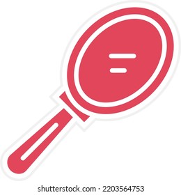 Estilo de icono de espejo retrovisor de diseño de pantalla