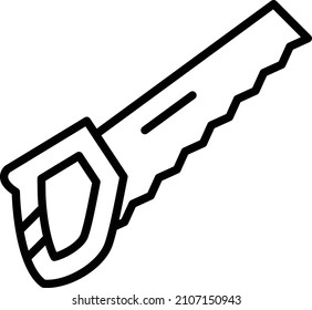 Vector Design Hand Saw Icon Style