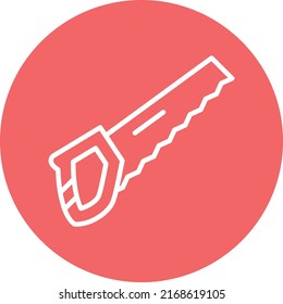 Vector Design Hand Saw Icon Style