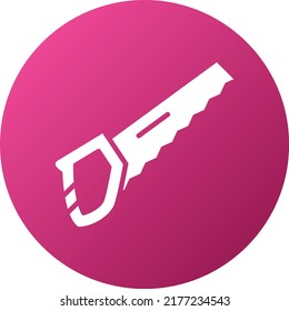 Vector Design Hand Saw Icon Style