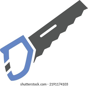 Vector Design Hand Saw Icon Style
