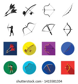 Vector design of hand and tribal symbol. Set of hand and nature vector icon for stock.