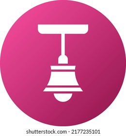 Estilo de icono de la lámpara de colector de diseño