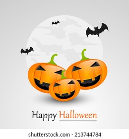Vector Design for Happy Halloween. 