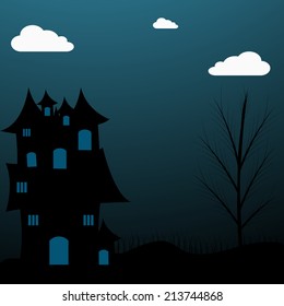 Vector Design for Happy Halloween. 