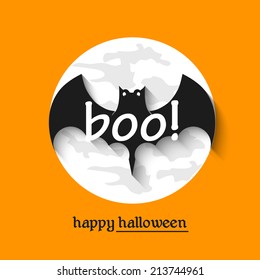 Vector Design for Happy Halloween. 