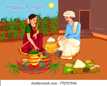 2,075 Family celebrating pongal festival Images, Stock Photos & Vectors ...