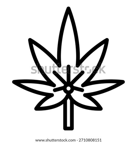 Vector Design Hashish Icon Style