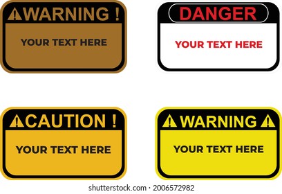 Vector design of hazard markers