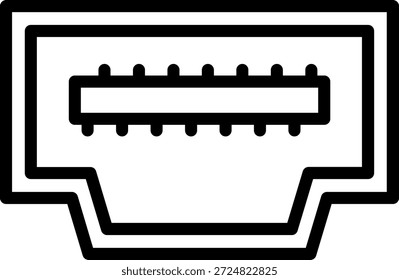 Vector Design HDMI Icon Style