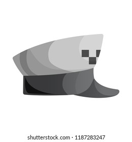 Vector design of headgear and cap icon. Set of headgear and accessory stock symbol for web.