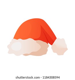 Vector design of headgear and cap logo. Collection of headgear and accessory stock vector illustration.