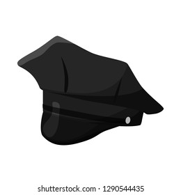 Vector design of headgear and napper icon. Collection of headgear and helmet stock symbol for web.
