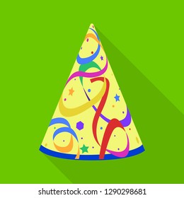 Vector design of headgear and napper symbol. Collection of headgear and helmet vector icon for stock.