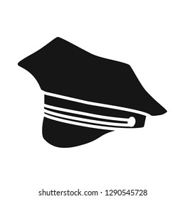 Vector design of headgear and napper symbol. Collection of headgear and helmet vector icon for stock.