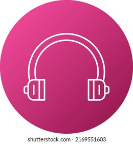Vector Design Headphones Icon Style