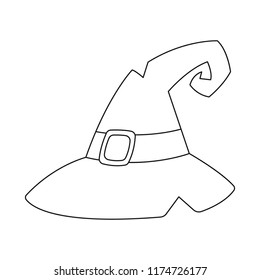 Vector design of headwear and cap icon. Collection of headwear and accessory stock vector illustration.