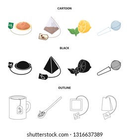 Vector design of healthy and floral  icon. Collection of healthy and gradient vector icon for stock.