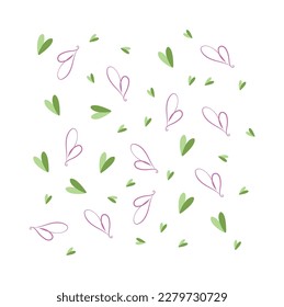 Diseño de vectores. Ilustración cardiaca adecuada para: Afiches, impresiones, sitios web, tarjetas, pegatinas e inserciones de planificadores, planificadores digitales, afiches, invitaciones, artículos de estacionamientos, material de reserva de cromos, etc.