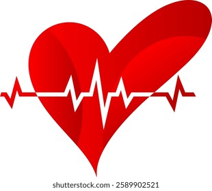 vector design Heart, love, romance or red heart. Heart vector icon. Artistic red heart love symbol 024