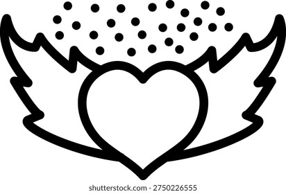 Vector Design Heartening Icon Style