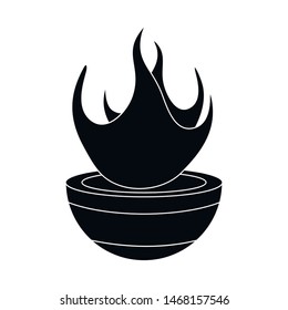 Vector design of hearth and hestia logo. Set of hearth and goddess vector icon for stock.