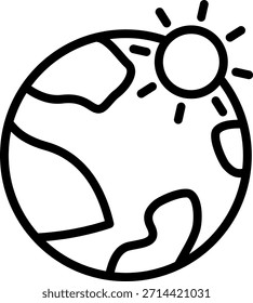 Vector Design Heat Wave Icon Style