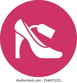 Vector Design Heel Sale Icon Style