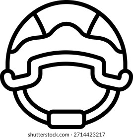 Vektor Design Helm Icon Stil
