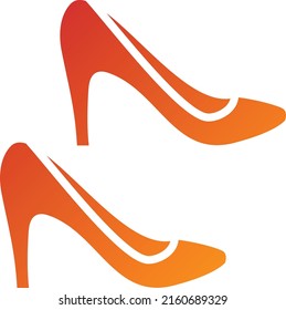 Vector Design High Heels Icon Style