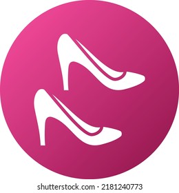 Vector Design High Heels Icon Style