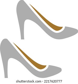 Vector Design High Heels Icon Style