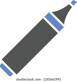 Vector Design Highlighter Icon Style