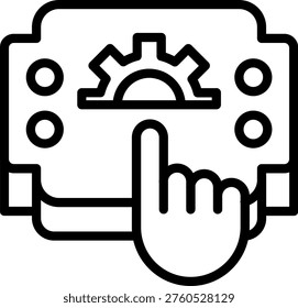 Vector Design HMI Icon Style