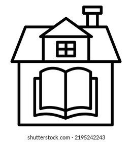 Vector Design Homeschooling Icon Style