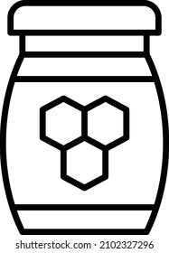 Vector Design Honey Icon Style