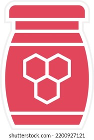 Vector Design Honey Icon Style