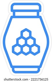 Vector Design Honey Icon Style