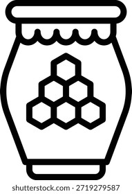 Vector Diseño Honey Icon Style