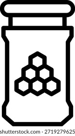 Vector Diseño Honey Icon Style