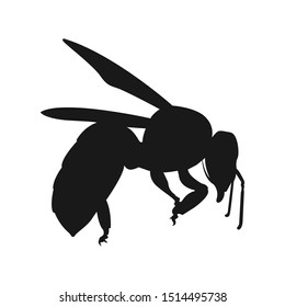 Vector design of the honeybee symbol for company