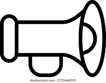 Estilo de ícone de chifre de design de vetor